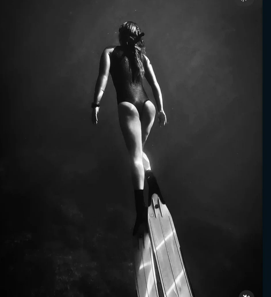 Camilla Salghetti freediving